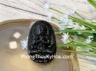 Phật bản mệnh đá hắc ngà lớn  – Mùi, Thân (Như Lai Đại Nhật) S6844-6