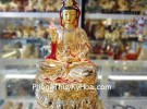 Phật Quan Âm liên hoa vàng Y150
