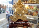 Phật Di Lạc mạ vàng F138