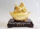 Phật di lặc ngồi trên đỉnh vàng H247G