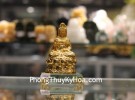 Phật Quan Âm Vàng Đế Thủy Tinh C139A